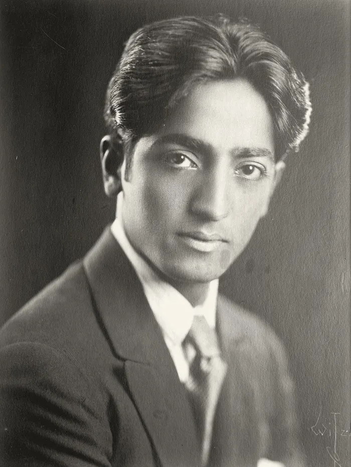 Portrait of Jiddu Krishnamurti